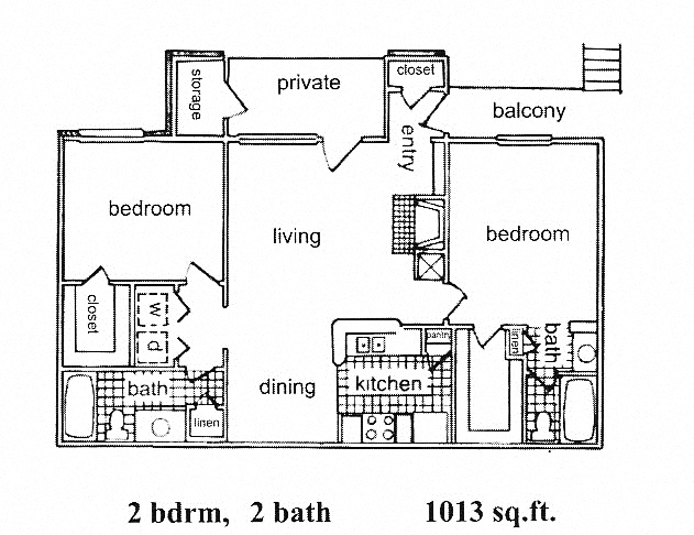 The Spellman floor plan